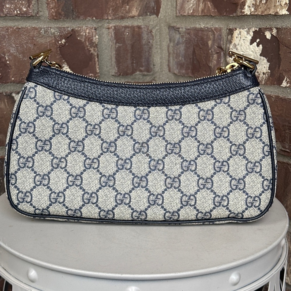 SOLD Gucci Ophidia Charm Shoulder Bag GG Coated Canvas Small - Picture 3 of 6
